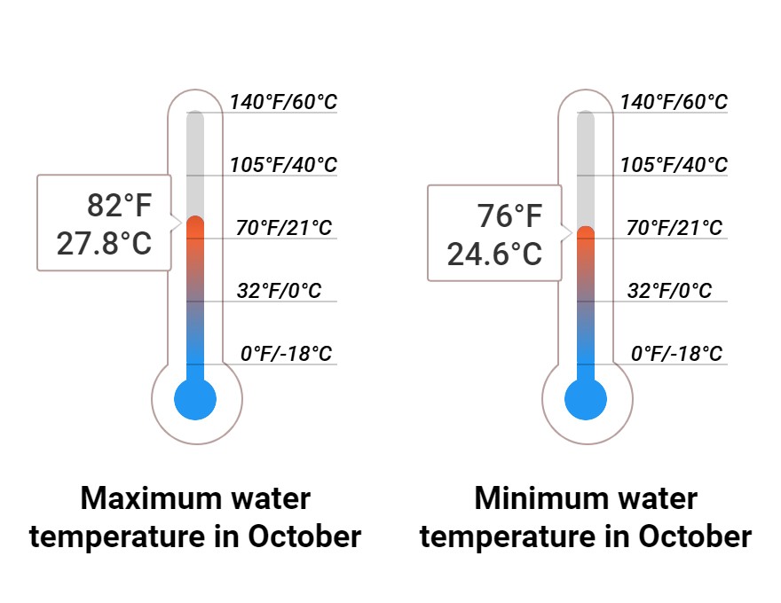 Average Sea temperature